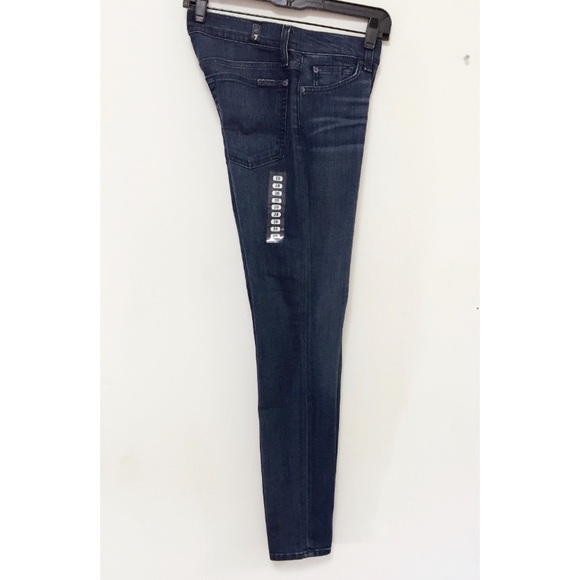 NWT 7 for all Mankind Guinevere Skinny Crop Jeans - Picture 5 of 10